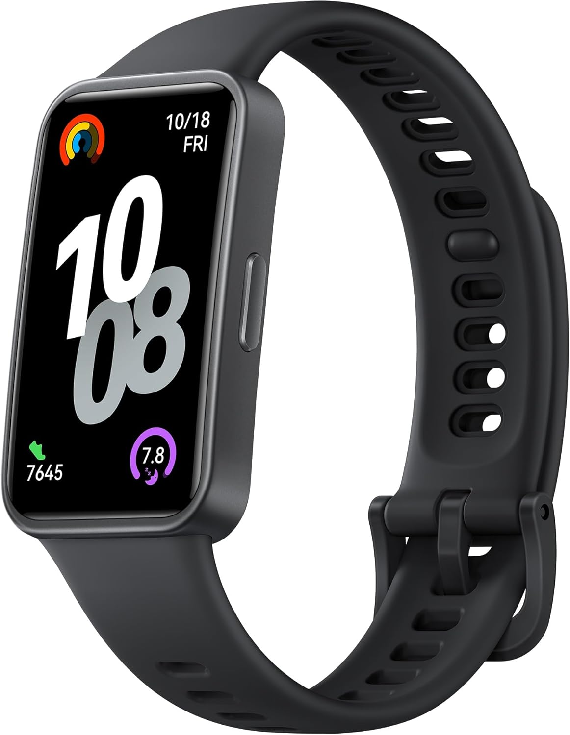 HUAWEI Band 10 Montres connectées, Surveillance de la Condition Physique par IA, Analyse du Sommeil de Niveau Professionnel, VRC, 14 Jours d'utilisation maximale, iOS & Android, Noir - Image 1
