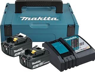 Power Source Kit with Litium 2 Li-Ion Batteries, 18 V, 3.0 Ah and Charger in Aufe Preservation Box Makpac 1, Pieces, Turquoise, Black, 197952-5, Autonomy, Black, Black - Image 1