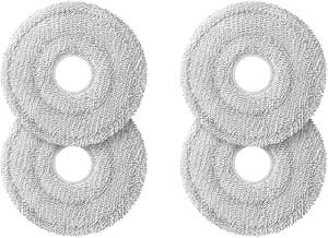 Samsung VCA-RPW97 Microfibre Pads for Jet Bot Combo (VR7MD9*) Reusable Robot Vacuum Cleaner Grey (Pack of 4) - Image 1