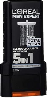 L'Oréal Paris Men Expert Gel Douche, 300 ml Total Clean - Image 1