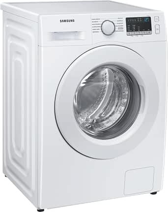 Samsung WW90T4048EE/EG Washing Machine 9 kg 1400 RPM Ecobubble Hygienic Steam Programme Anti-Stain Function Digital Motor Inverter White          [Energy Class A] - Image 1