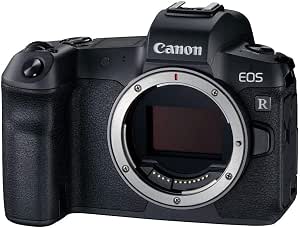 Canon EOS R Hybrid Camera Bare Case + EFEOS R Ring White - Image 1