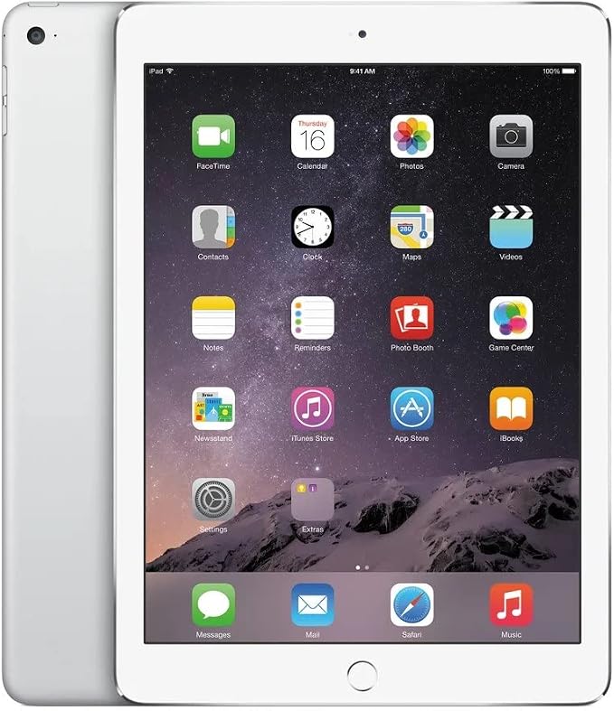 Apple iPad Air 2 64GB Wi-Fi - Silver (Refurbished) - Image 1