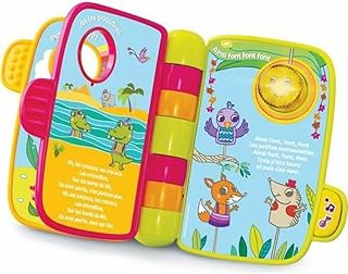 P'tit Livre Enchanté - Mes Premières Comptines, Children's Book Talking And Musical From 6 Months - Content in French - Image 1