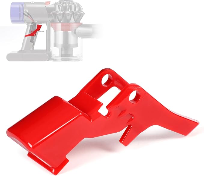 V7 V8 Trigger Button Compatible with Dyson SV10 SV11 Vacuum Cleaner Switch, Powerful Red Repair Accessory, Trigger Button - Image 1