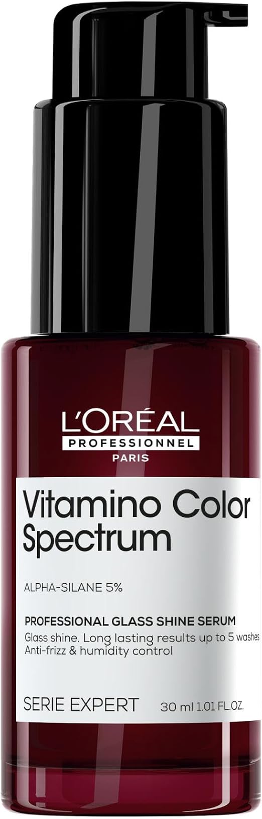 L'Oreal Professionnel - Hair Serum - Anti-Frizz 72H & Anti-Humidity - Instant Mirror Shine - Protects From Heat Up to 230°C - Expert Series - 30 ml - Image 1