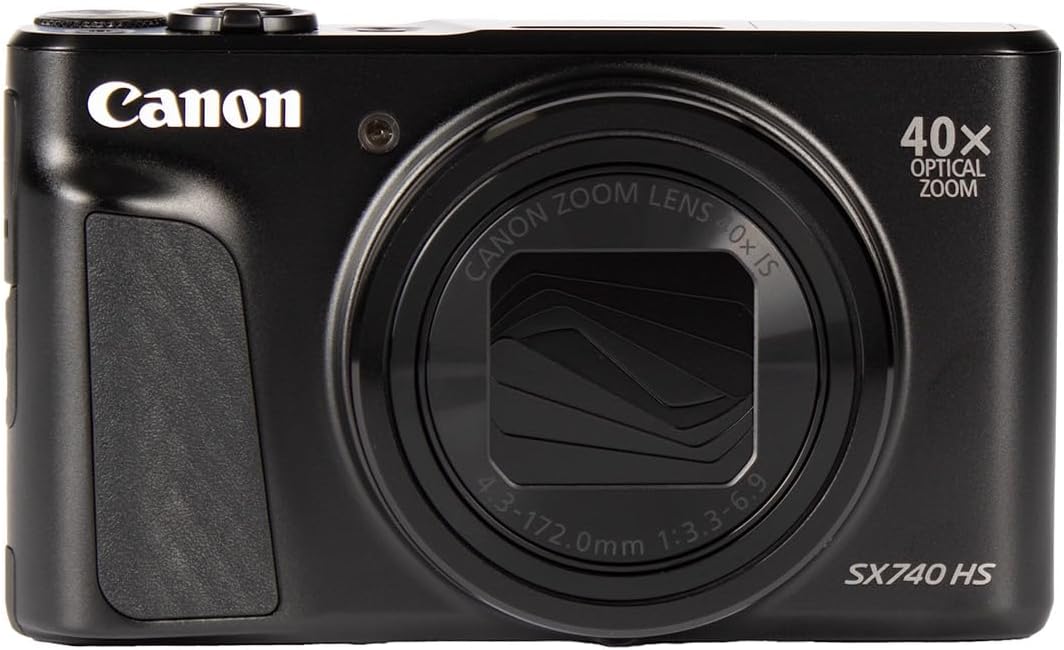 Canon - Powershot SX740 HS Lite Edition - Appareil Photo numérique Compact - Noir - Image 1