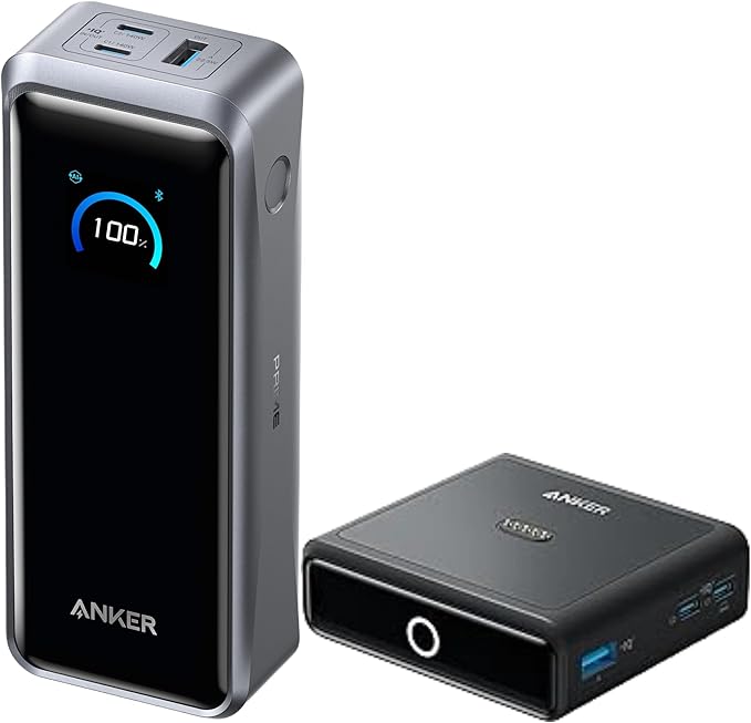 Anker Prime External Battery 26250 mAh and Anker Charging Station for External Battery - Image 1