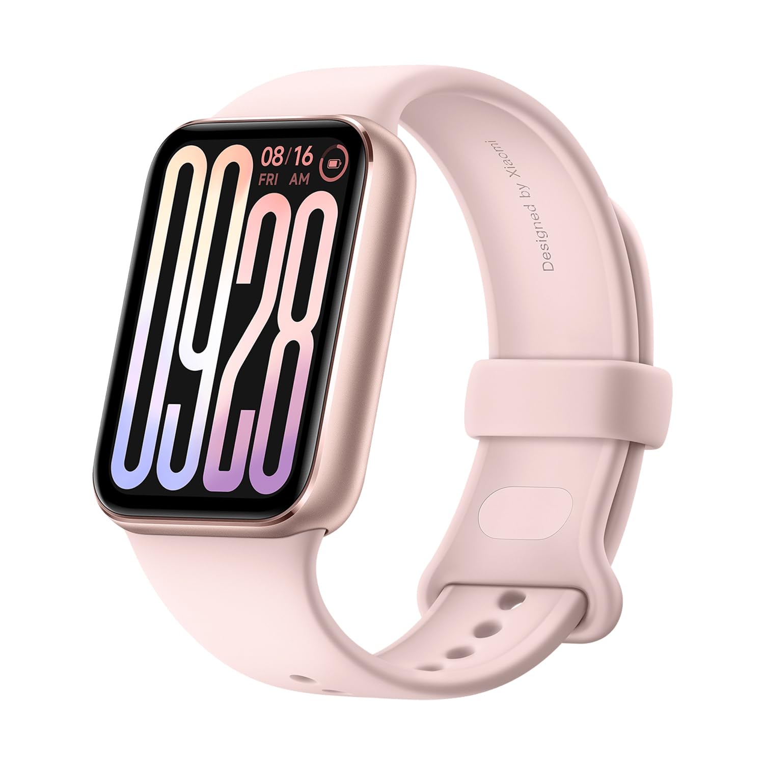 XIAOMI Smart Band 9 Pro, Sports Tracker, 1.74" Screen with Ultra-Thin Edges, 21 Days Battery Life, Improved Sleep Tracking, 150 Sports Modes, 5ATM, Compatible with Android and iOS, Dusty Pink - Image 1