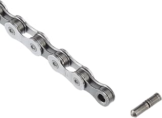 CN-HG93 Unisex Adult 9 Speed Chain Silver - Image 1