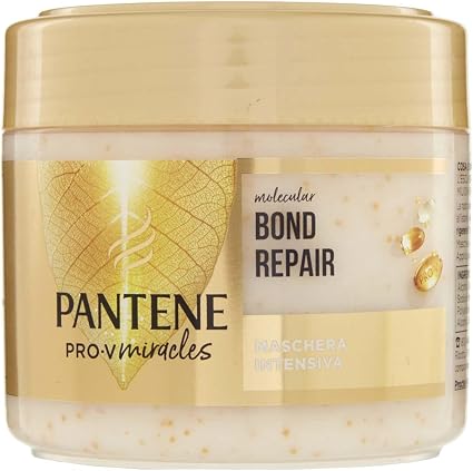 Pantene Molecular Bond Repair Hair Mask with Biotin Concentrated Pro-V Formula for Extremely Dry and Damaged Hair 300ml - Image 1