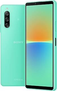 Sony Xperia 10 IV - Smartphone Android 6 Pouces 21:9 Wide OLED, Camera 3 Objectifs, Prise Jack 3.5 mm, 6 Go RAM, 128 Go Stockage, Double SIM Hybride (Menthe) (Reconditionné) - Image 1