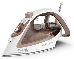 Tefal FV5780 Easygliss Eco Steam Iron | 2800 W | Steam Effect 240 g/min | Automatic Steam 50 g/min | Vertical Steam | Durilium AirGlide Sole | 88% Recyclable | Fashion | - Image 1