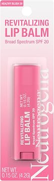 Neutrogena Revitalizing Lip Balm, Healthy Blush 20, 0.15 Ounce by Neutrogena - Image 1