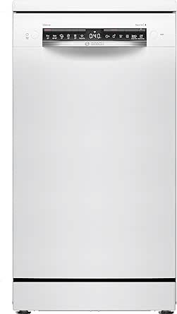 Bosch SPS4HKW49E Series 4 Freestanding Dishwasher 45 cm 10 Piece Home Connect White          [Energy Class E] - Image 1