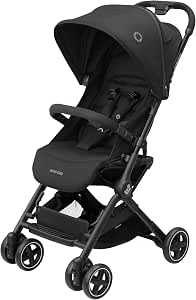 Maxi-Cosi Lara² Baby Stroller, 0-4 Years, 0-22 kg, Lightweight and Compact Baby Stroller, 3 Reclining Positions, Lie Position, Automatic Folding, Shoulder Strap, Essential Black - Image 1