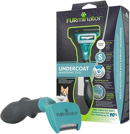 Kim Johansen Furminator 740.0110 Cat Short Hair Size S Black - Image 1