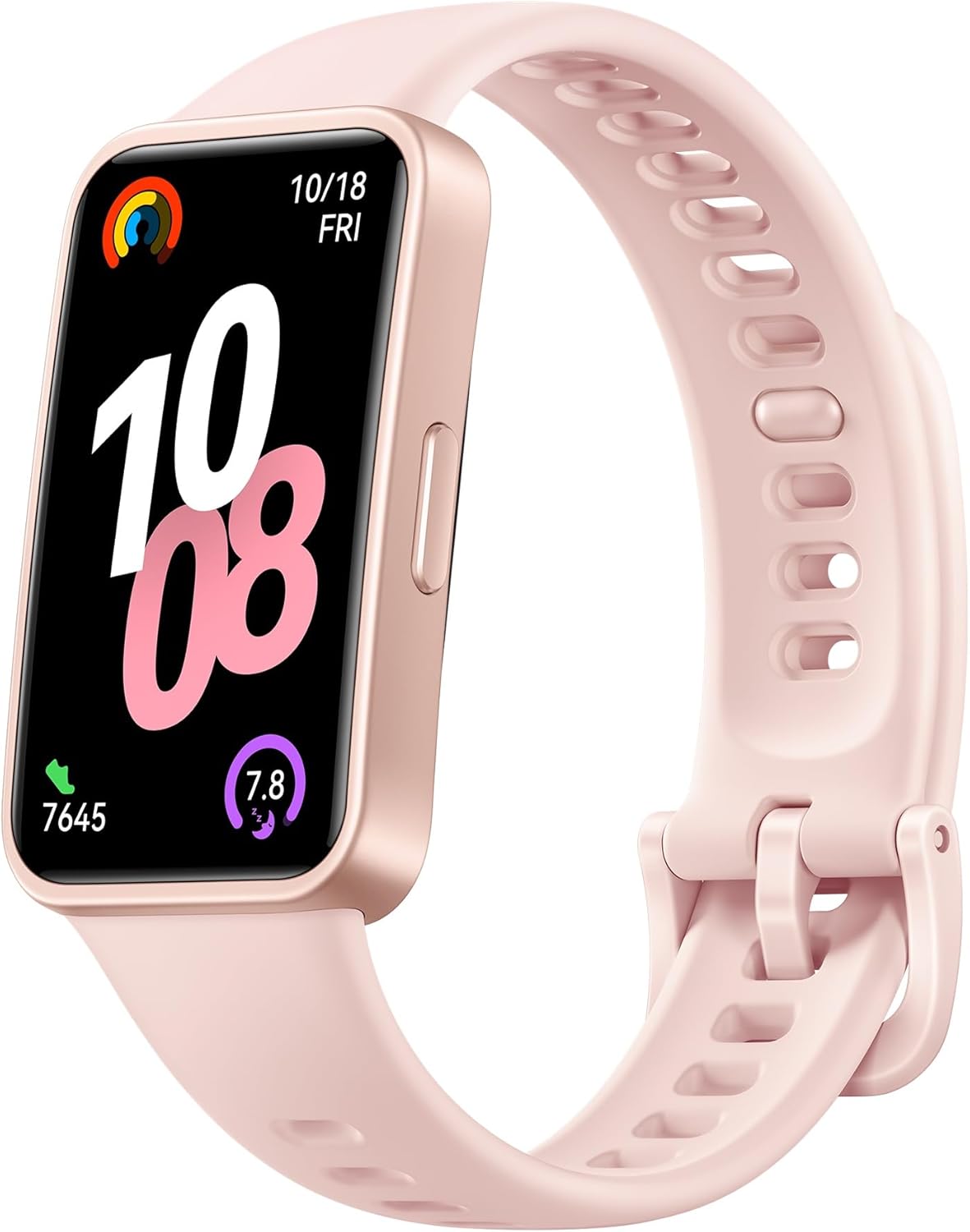 HUAWEI Band 10 Montres connectées, Surveillance de la Condition Physique par IA, Analyse du Sommeil de Niveau Professionnel, VRC, 14 Jours d'utilisation maximale, iOS & Android, Rose - Image 1
