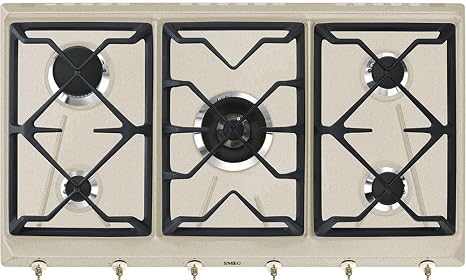 SMEG; Gas Hob (SRV896AVOGH2) - Image 1