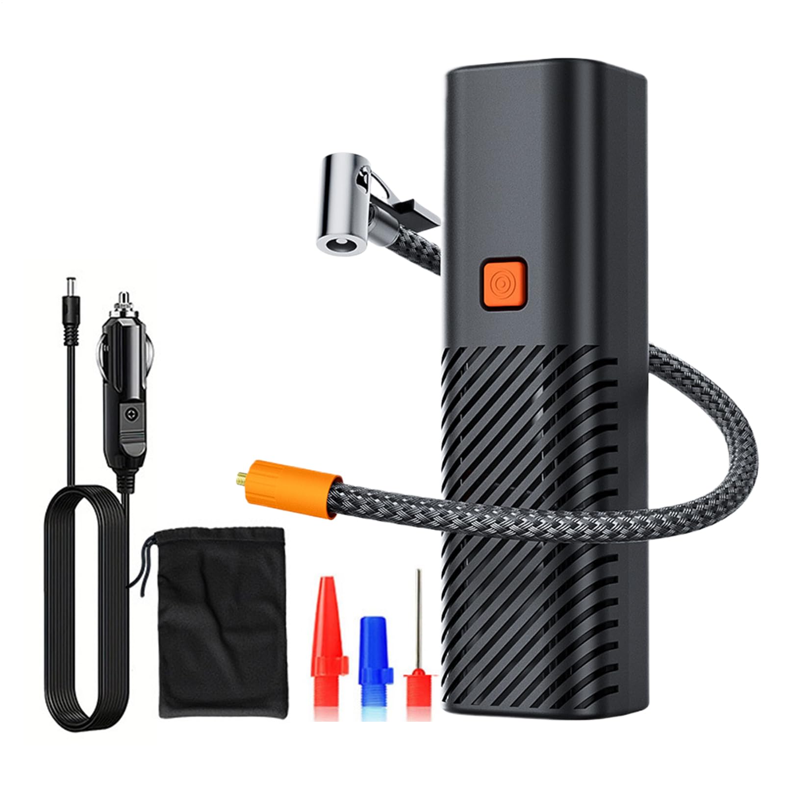 Gonfleur de Pneu Automobile,Compresseur Gonfleur pour Roues | Pompe à Air pour Pneus avec Affichage Temps Réel | pour Voiture, Moto, SUV, Camping-car et Véhicules - Image 1