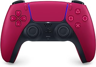 Famido Sony Playstation 5 Dualsense Controller Cosmic Red Black - Image 1