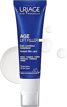 Uriage Age Lift Instant Filler Care - Retinol & Hyaluronic Acid - Filler Effect, Blur - Pore Tightening - Perfect Makeup Base - Fragrance Free - Suitable for Sensitive Skin - 30 ml - Image 1