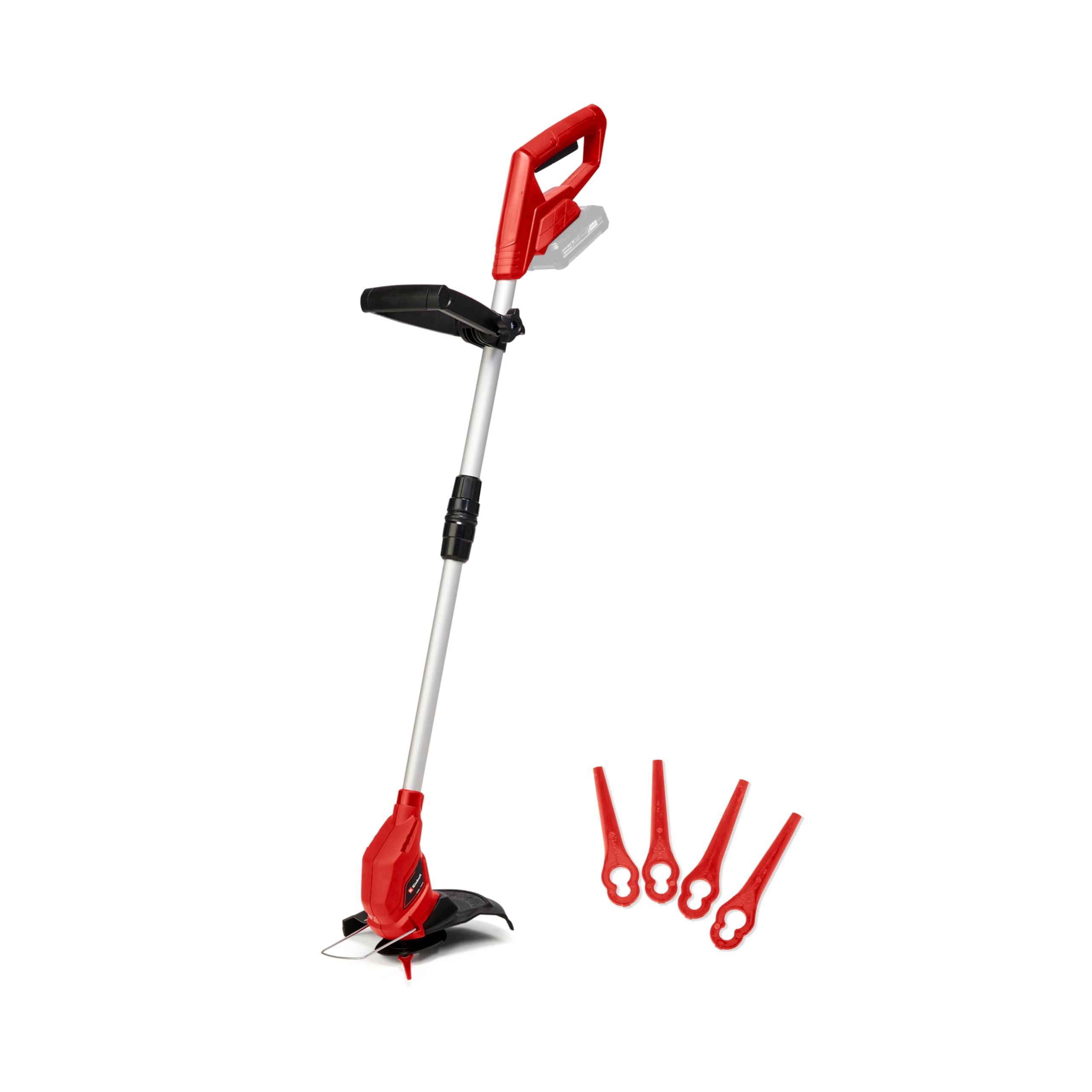 Einhell GC-CT 18/24 Li Solo Power X-Change Cordless Edger Cutter (18 V, Cutting Diameter 24 cm, Telescopic Handle) Delivered without Battery or Charger, Red/Black - Image 1