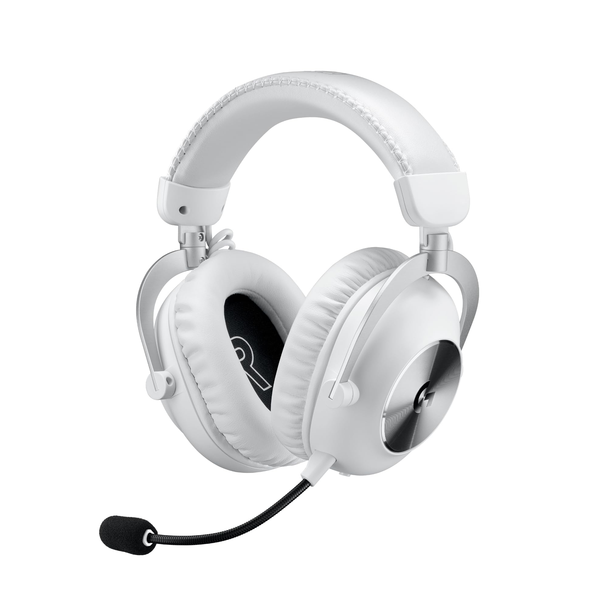 Logitech G PRO X 2 LIGHTSPEED Bluetooth Headset, Detachable Microphone, Graphene Speaker 50mm, DTS:X Headset 2.0—7.1 Surround, Bluetooth/USB/3.5mm Aux, PC, PS5, PS4, Nintendo Switch - White - Image 1