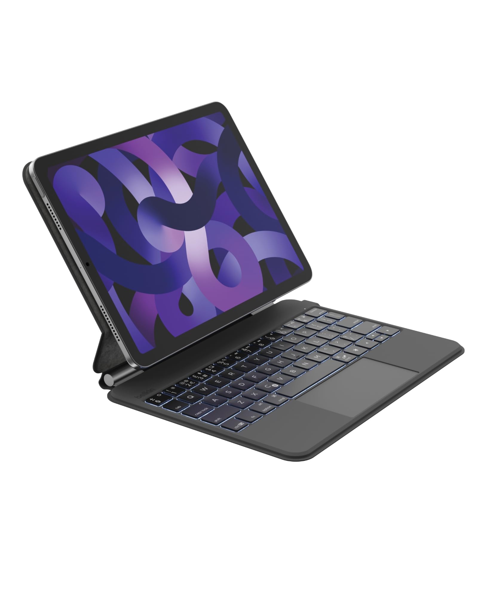 Belkin Pro iPad Keyboard Case with Magnetic Stand Backlit Multi-Touch Keys, Apple Pencil Compartment, Wireless AZERTY Keyboard for iPad Air M2 13", iPad Pro 12.9" - Image 1