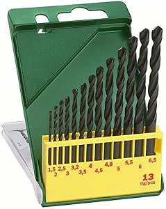 Bosch Accessories 2607019441 HSS-R Drill Bit Set of 13 Black - Image 1