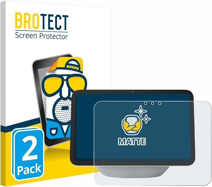 brotect Anti-Reflection Screen Protectors for Amazon Echo Show 8 2025 (4th Gen.) (2 Pieces) – Matte Film - Image 1