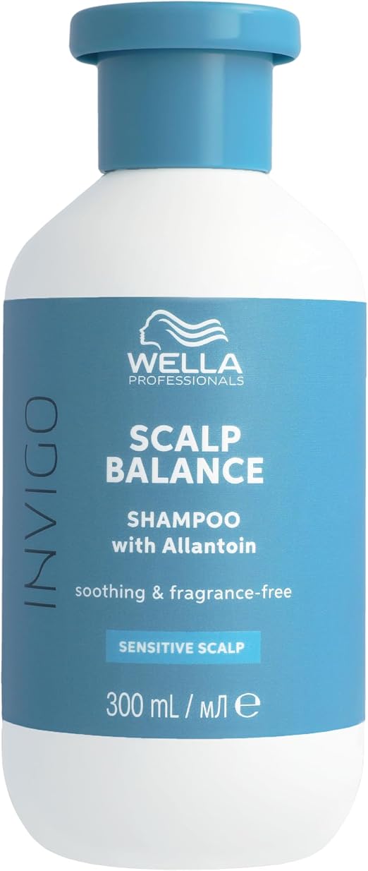 Wella Professionals INVIGO SCALP BALANCE Shampoing doux et apaisant – pour cuir chevelu sensible – sans parfum - Image 1