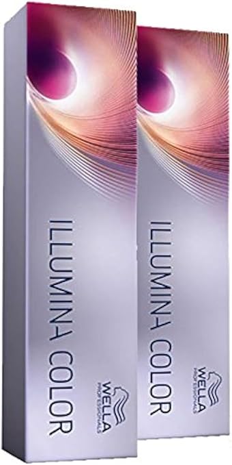Wella 2 x Illumina Color 7/81 Medium Ash Blonde/Pearl 60 ml - Image 1
