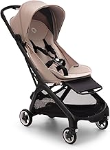 Bugaboo Butterfly Poussette de voyage ultra compacte, légère, pliage en une seconde, poussette de ville très spacieuse pour bébés et jeunes enfants, maniable et confortable, Desert Taupe - Image 1
