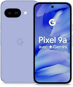 Google Pixel 9a - Unlocked Android Smartphone with AI Camera, Long Life Battery and Security Rugged - Iris, 128GB - Image 1