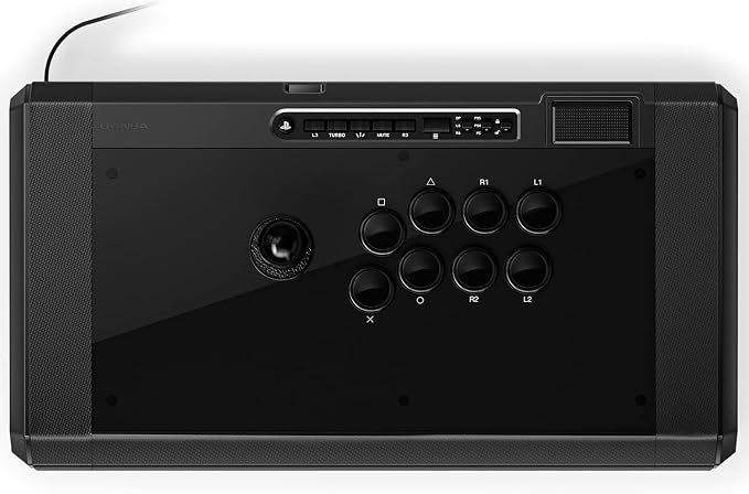 qanba Obsidian 2 Arcade Joystick for PlayStation 5, PS4, Official Sony License, Pro FightStick, PC Compatible - Image 1
