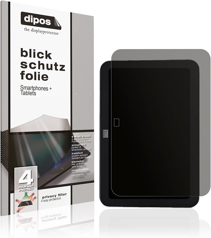 dipos I Protection écran de Confidentialité Compatible avec Amazon Echo Show 8 (2023) Protecteur d'écran Privacy Anti-Espion - Image 1