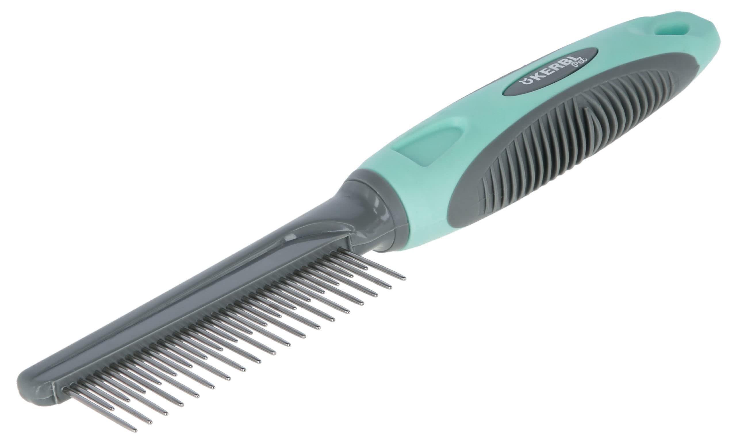 Kerbl Pet Under-Hair Comb Turquoise/Grey, 21 cm - Image 1