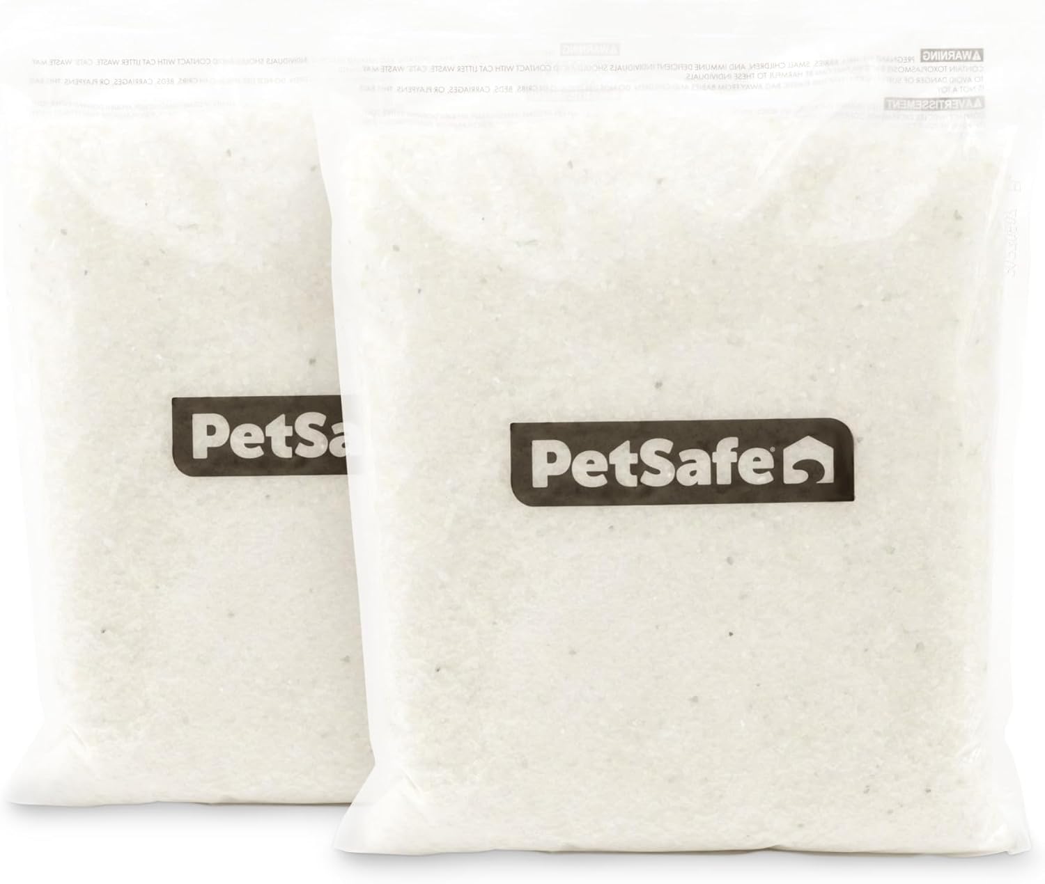 PetSafe - ScoopFree Premium Litière pour Chat Non Agglomérante en Cristal - Contrôle des Odeurs, sans Poussière - sans Parfum, Paquet De 2 - Image 1