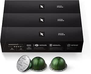 Nespresso VertuoLine Capsules, Stormio, Dark Roast Coffee, 30 Count Coffee Pods, Brews 7.8oz - Image 1