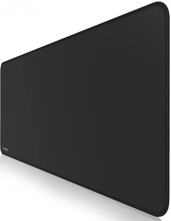 TITANWOLF - XXL Gaming Mouse Pad 1000x400mm - Mouse Mat Extra Large XXXL 100x40cm - Fabric Gaming Desk Pad - High Precision and Speed - for Roccat Razer Logitech Mouse and Keyboard - Image 1