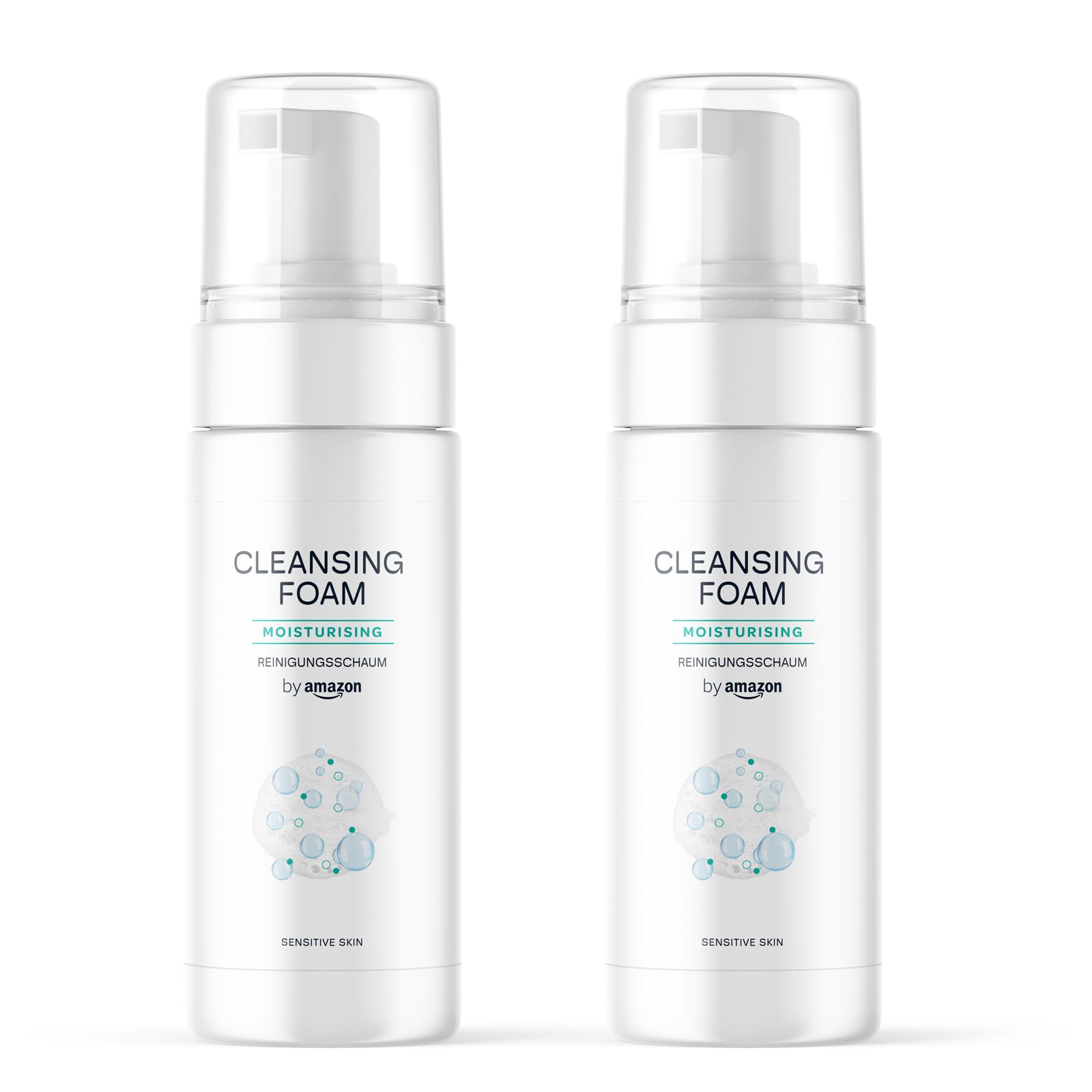 by Amazon Mousse nettoyante pour le visage 2 x 200 ml - Image 1