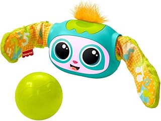 Fisher-Price Rovi Mon Copain de Jeu avec Musique, lumières et activités d’éveil, Version française, Jouet pour bébé et Enfant de 6 Mois à 5 Ans, GRW64 - Image 1