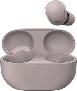 Sony WF-1000XM5 - Wireless Noise Cancelling Earbuds, Bluetooth, In-Ear Earphones with Microphone, 24 Hours Battery Life, Fast Charging, IPX4, Compatible with iOS and Android - Pink - Image 1