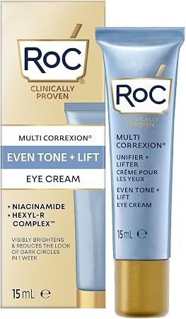 RoC - Multi Correxion Unifier + Lifter Eye Cream - Anti-aging Treatment - With Hexyl-R Complex and Niacinamide - 15 ml - Image 1