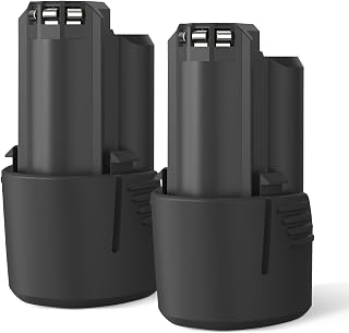 2 Pack 10.8-12V 4000mAh Li-ion Battery Replacement for Bosch BAT411, D-70745, PS40-2, GSR/GOS/GSC/GOP/GLI/GDR/GSC10.8V-LI, 2607336013, 2607336014, 2607336014, 26073366014 014, 2 607336014 27 and 26 cm - Image 1