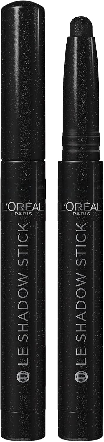L'Oréal Paris Eyeshadow Pencil Stick and Melting Cream Texture Long Lasting Pigmentation Resistant to Smudges Shadow Stick Shade 290 Midnight Black - Image 1