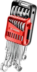 FACOM 440.JP12APB Combination Spanners Set of 12 in Case - Image 1