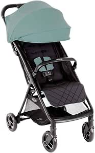 Graco Myavo™ Lightweight Travel Stroller with Quick Fold from Birth to Approx 4 Years (0-22kg), Fast Folding, Stand-up Folded, Rain Cover Included, Mint - Image 1