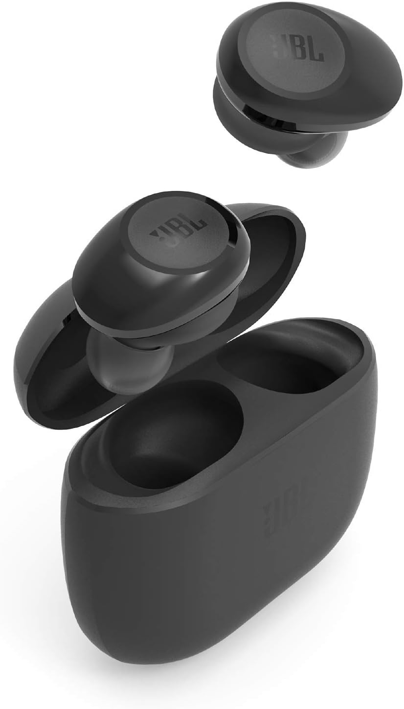JBL TUNE 125TWS – Écouteurs intra-auriculaires sans fil – Bluetooth – Autonomie jusqu'à 32 heures avec l'étui de recharge – Couleur : noir - Image 1